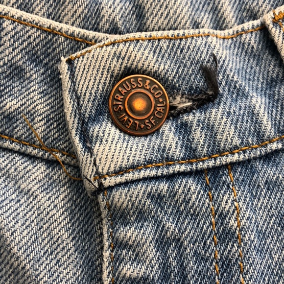 Levi’s Orange Tag Light Wash Boyfriend Jeans 34/32 - Picture 7 of 9